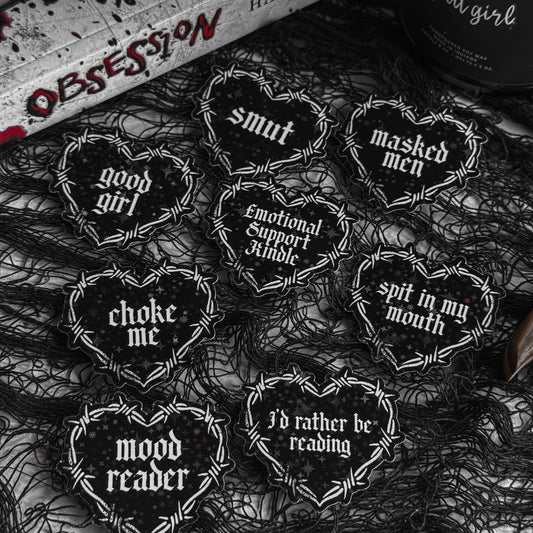 Barbwire Heart Sticker