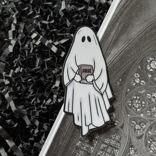 Bookish Ghost Sticker