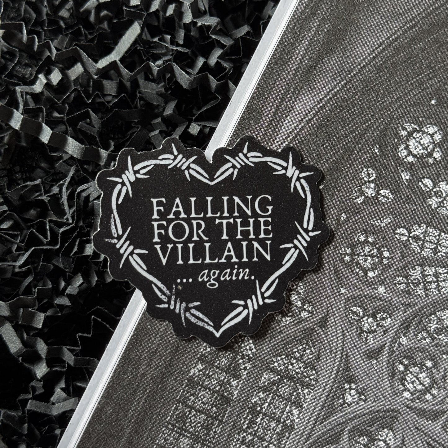 For The Villain Sticker