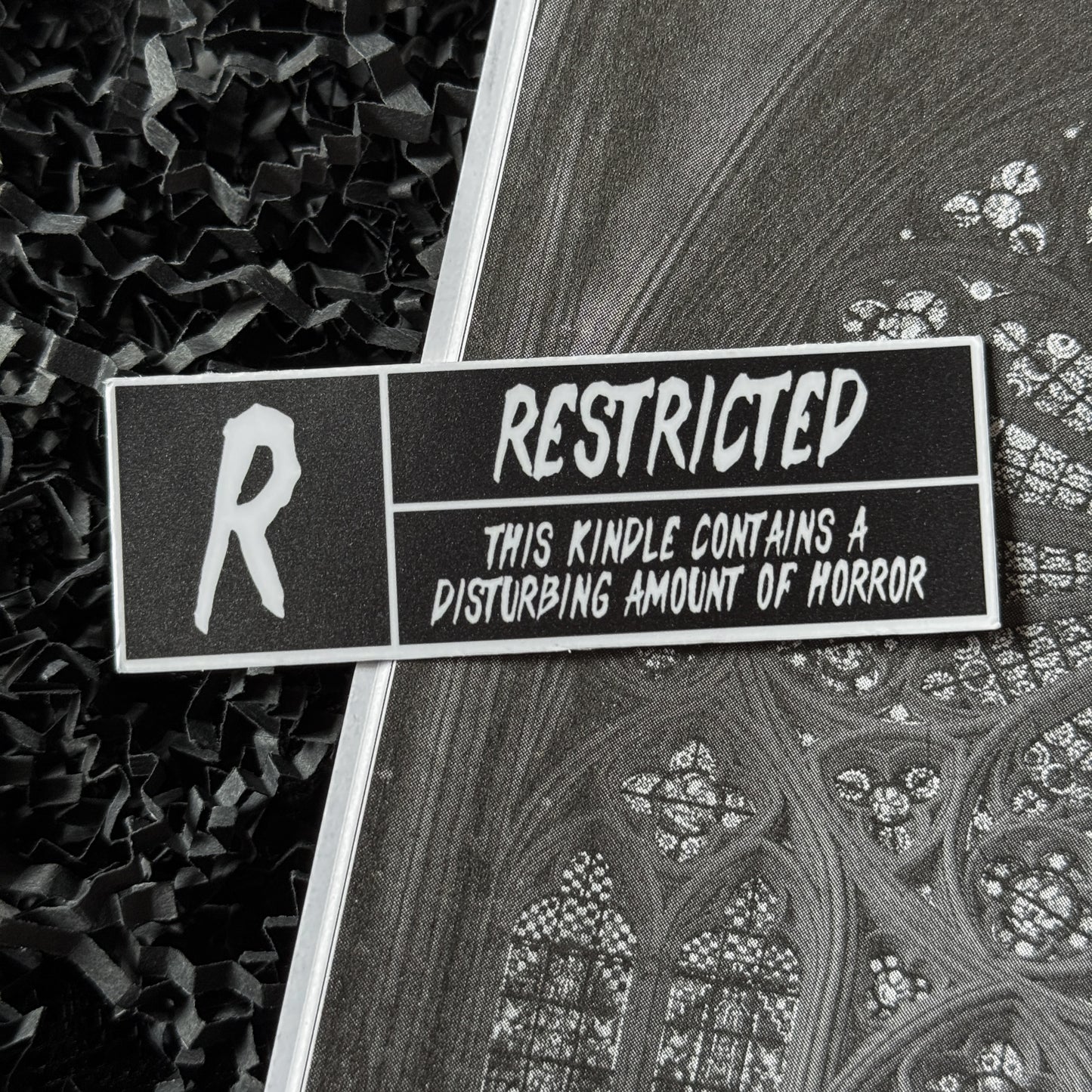 Restricted Horror Sticker