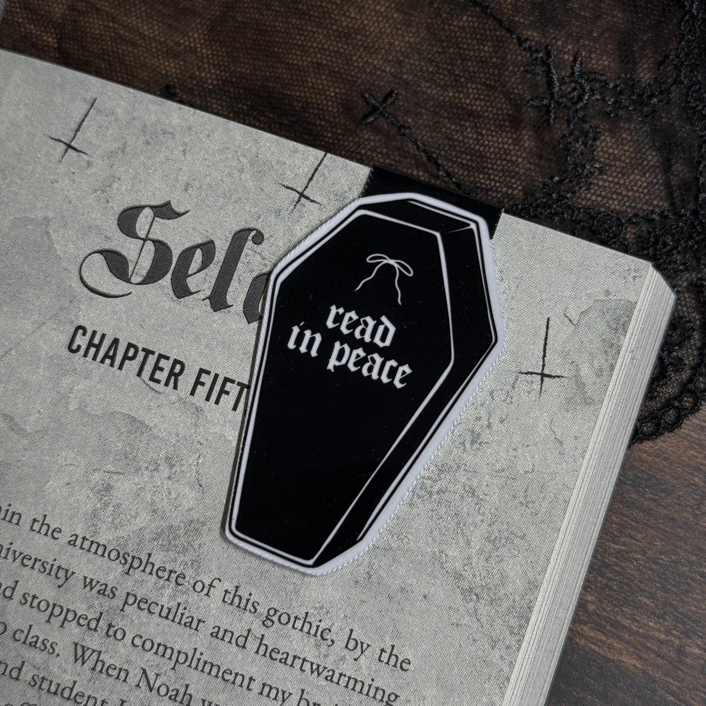 Read In Peace Magnetic Bookmark