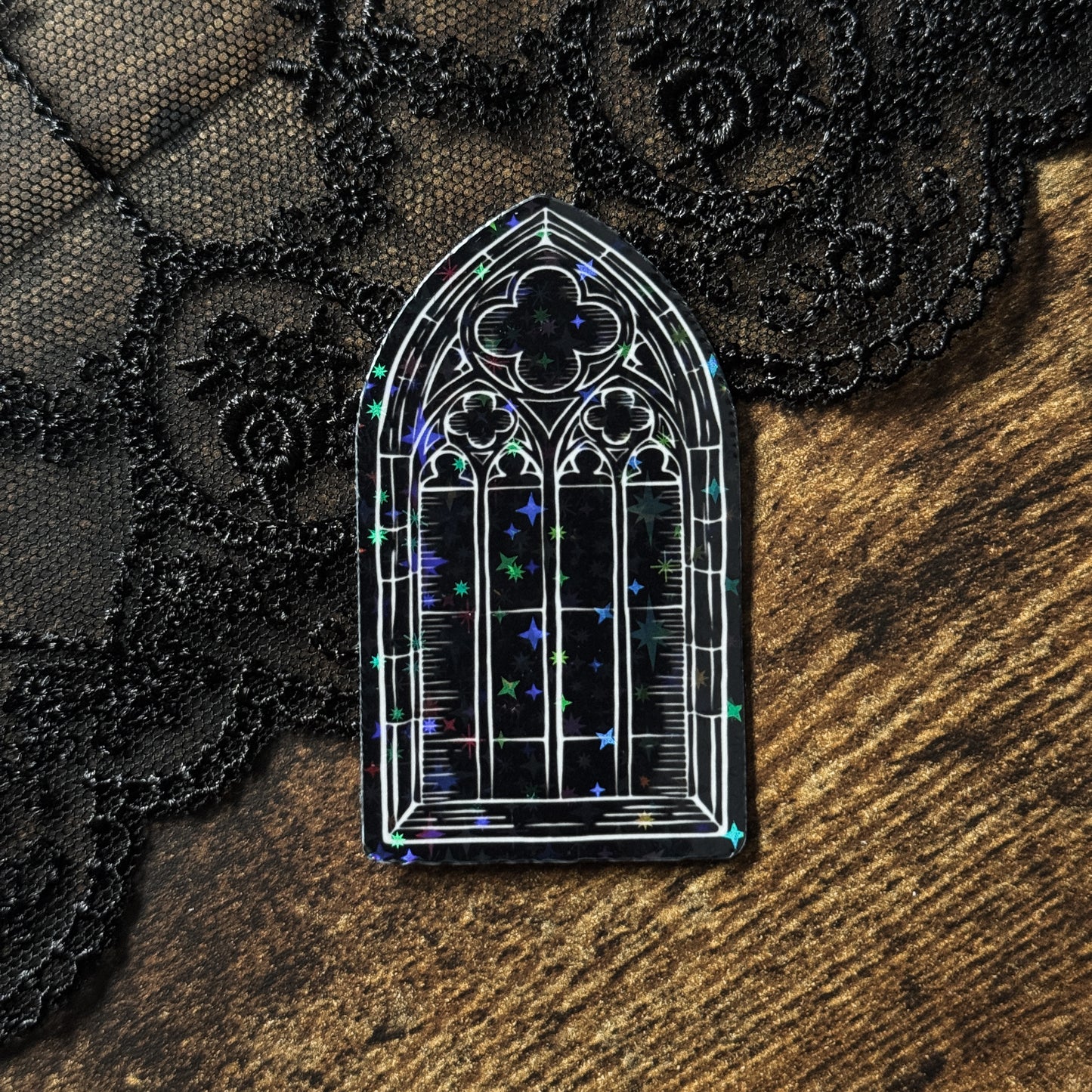 Gothic Window Sticker