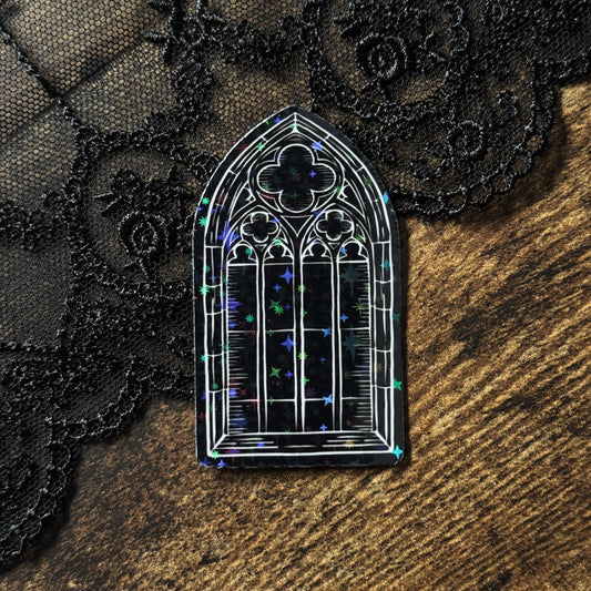 Gothic Window Sticker
