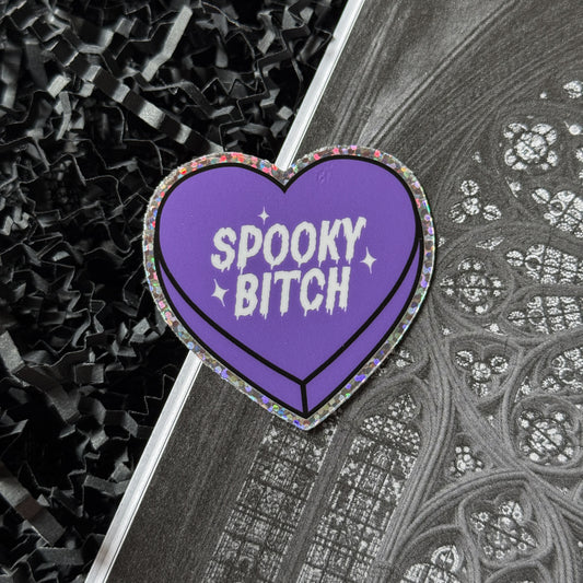 Spooky Bitch Vinyl Sticker