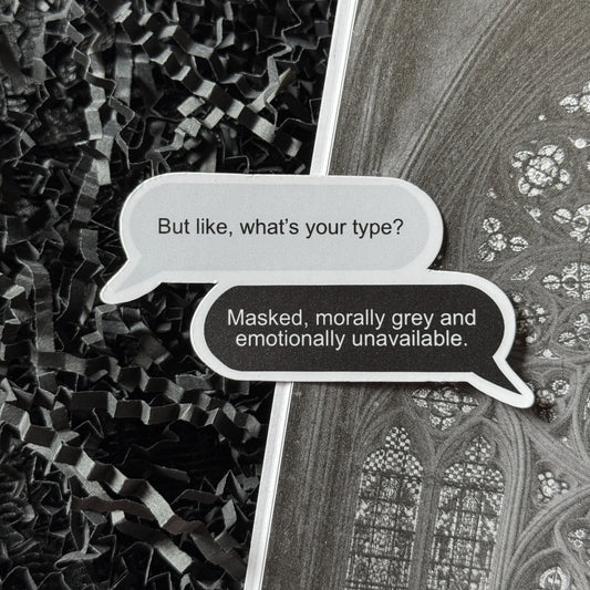 Emotionally Unavailable Sticker