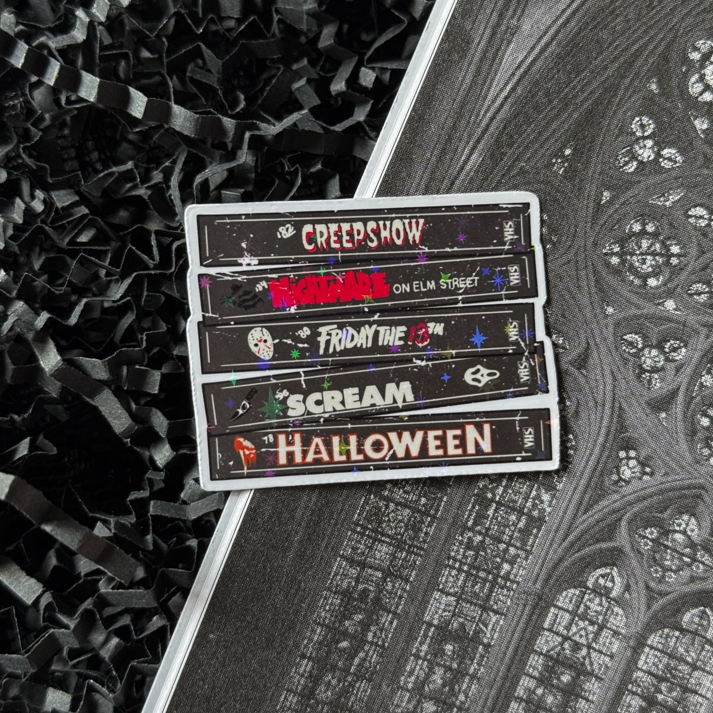 Horror VHS Sticker