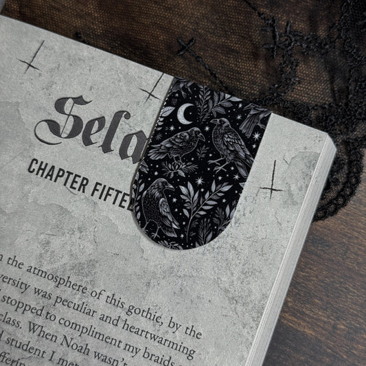 Crow Club Magnetic Bookmark