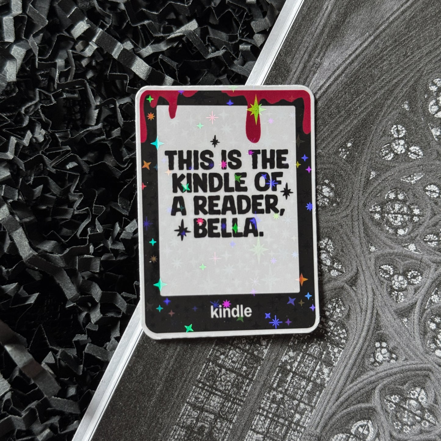 Kindle Of A Reader Sticker