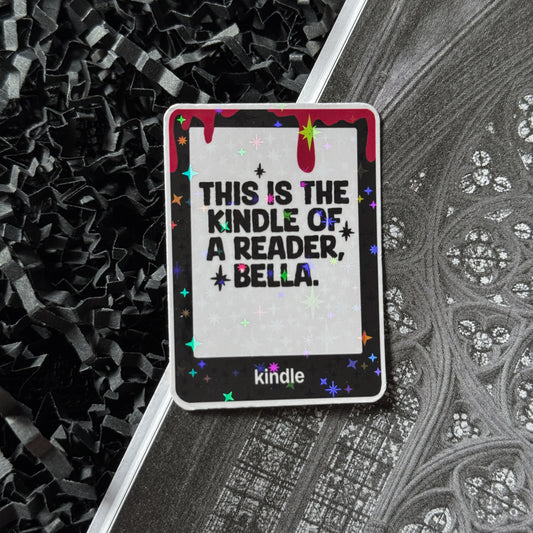 Kindle Of A Reader Sticker