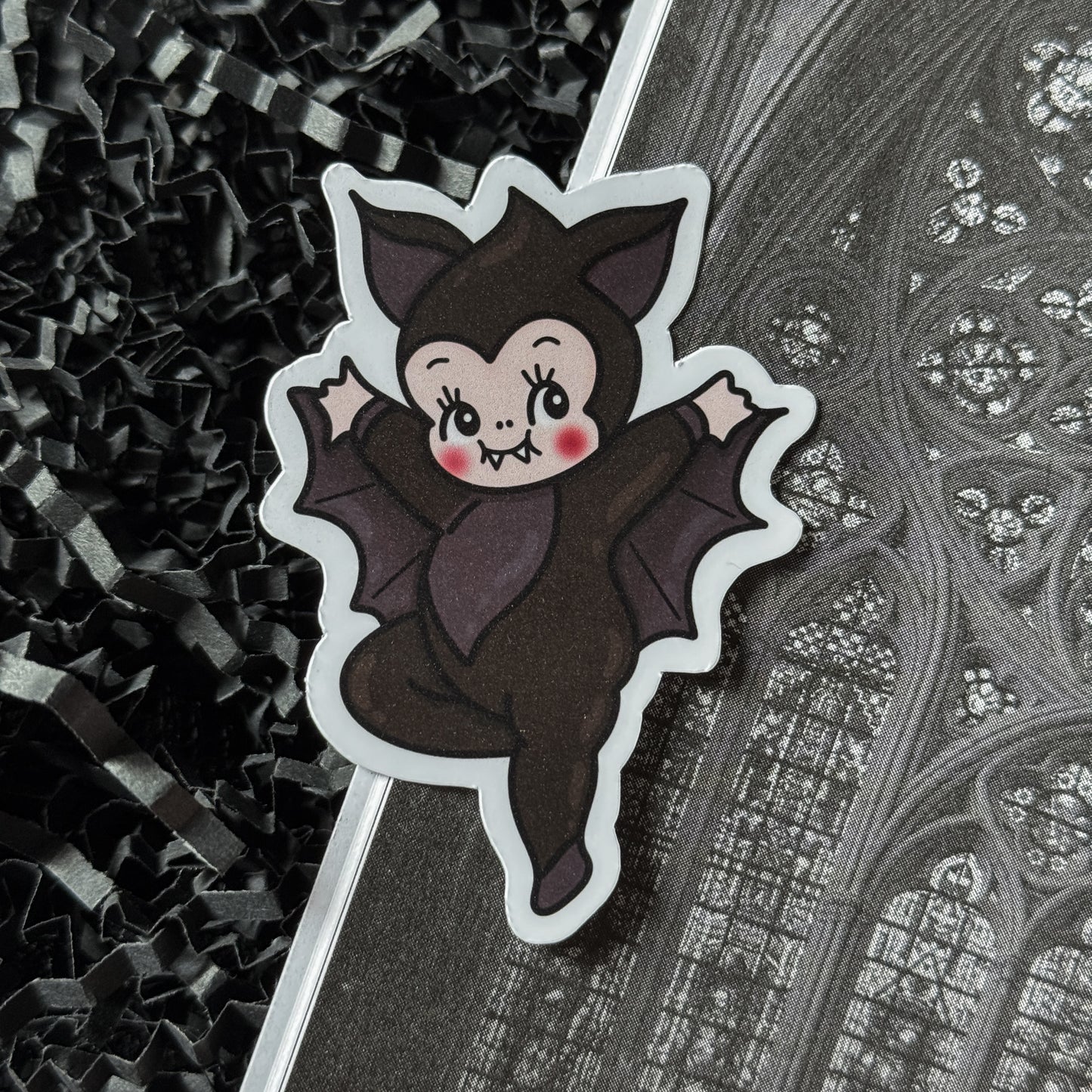 Bat Kewpie Sticker