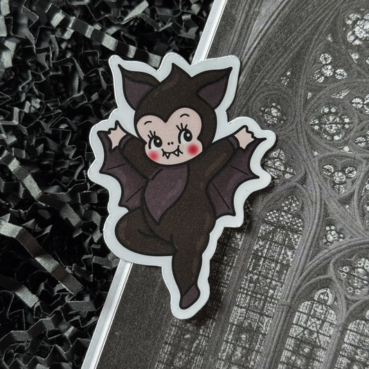 Bat Kewpie Sticker