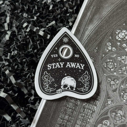 Stay Away Sticker