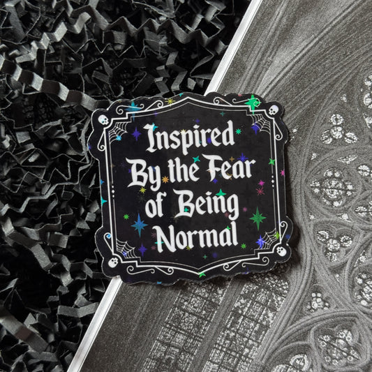 Fear of Normal Sticker