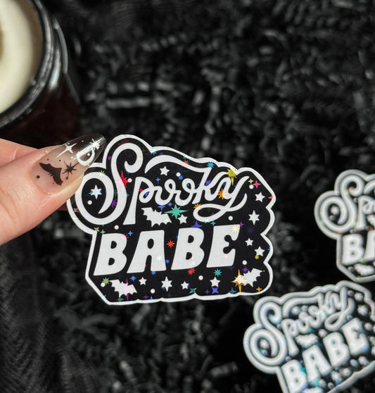 Spooky Babe Sticker